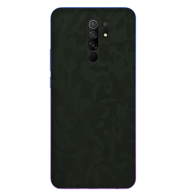 Redmi 9 Prime Skins & Wraps — Green Camo