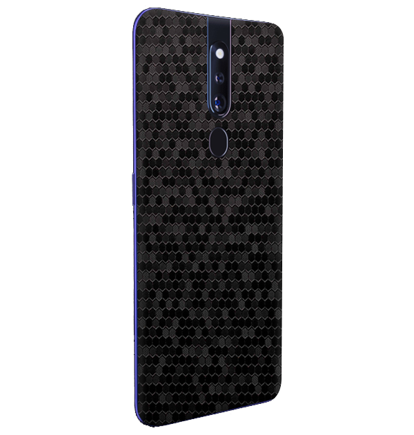Oppo F11 Pro Skins & Wraps — Black Hive