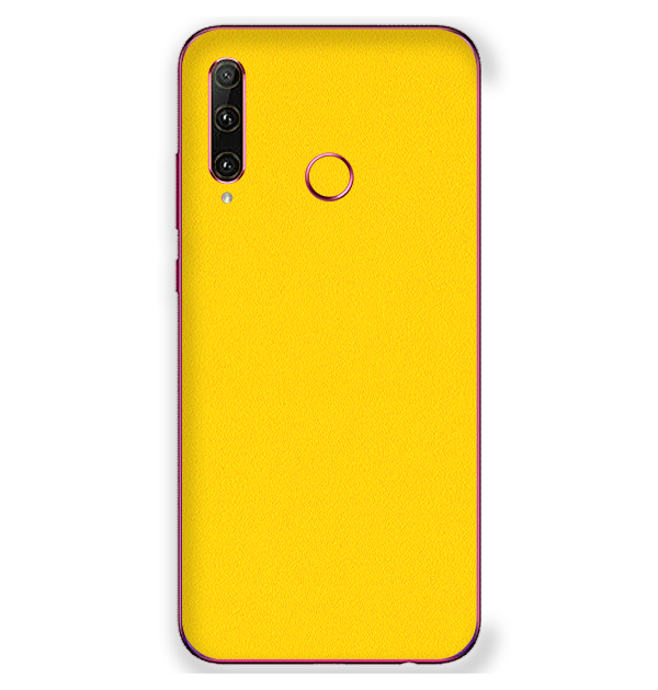 Honor 20i Skins & Wraps — Yellow Matte