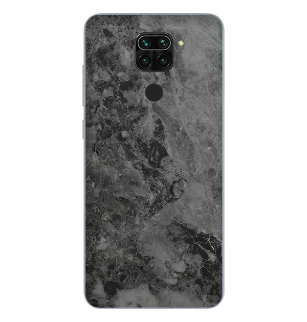 Redmi Note 9 Skins & Wraps — Black Marble