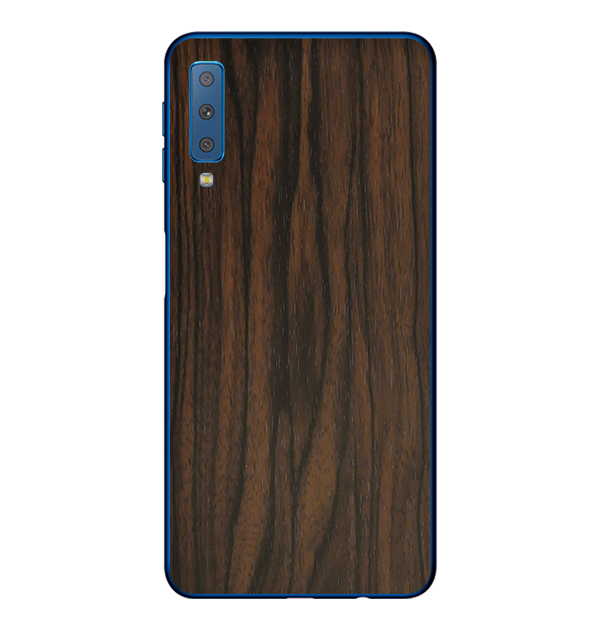Samsung Galaxy A7 (2018) Skins & Wraps — Ebony Wood