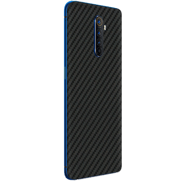 Realme X2 Pro Skins & Wraps — Carbon Fiber Black
