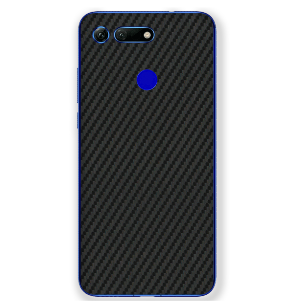 Honor View 20 Skins & Wraps — Carbon Fiber Black