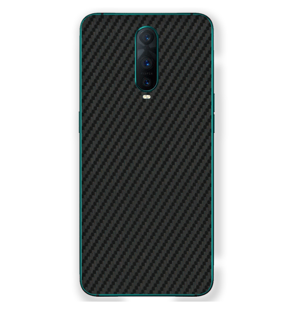 Oppo R17 Pro Skins & Wraps — Carbon Fiber Black