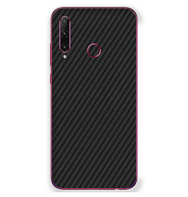 Honor 20i Skins & Wraps — Carbon Fiber Black