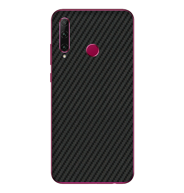 Honor 20 Lite Skins & Wraps — Carbon Fiber Black