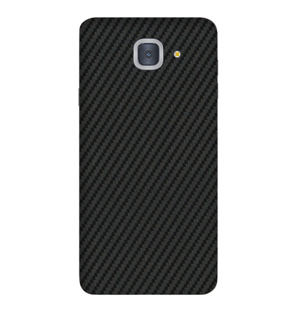 Samsung Galaxy J7 Max Skins & Wraps — Carbon Fiber Black