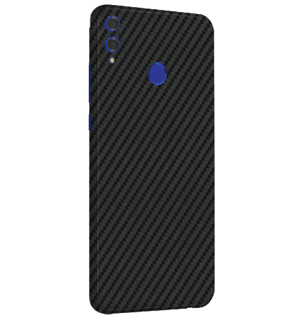 Honor 8X Skins & Wraps — Carbon Fiber Black
