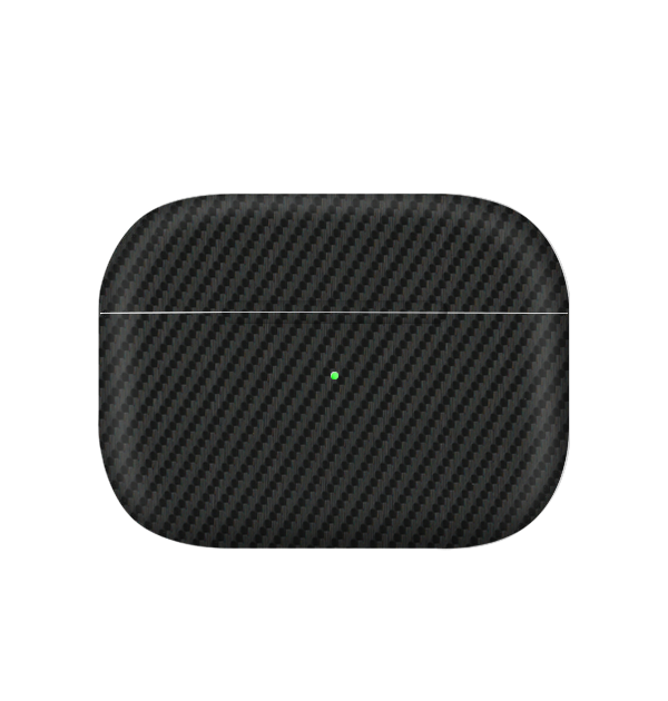 AirPods Pro Skins & Wraps — Carbon Fiber Black