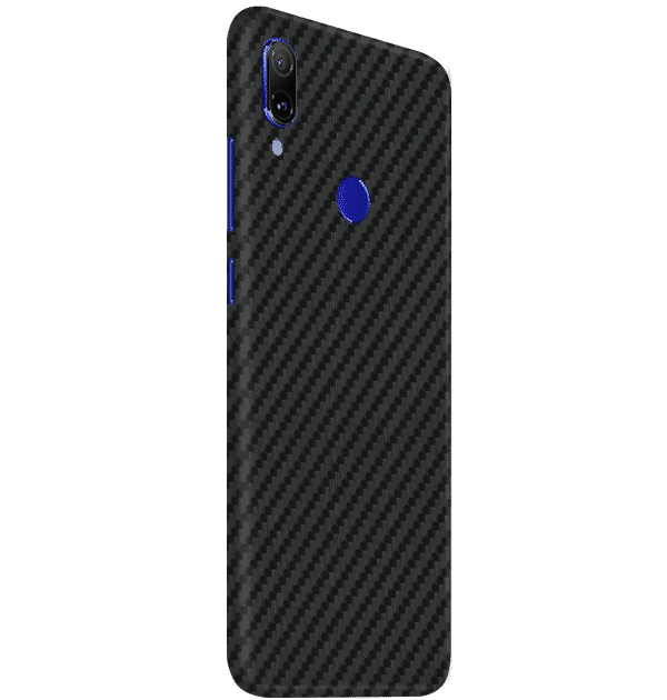 Redmi Note 7 Pro Skins & Wraps — Carbon Fiber Black