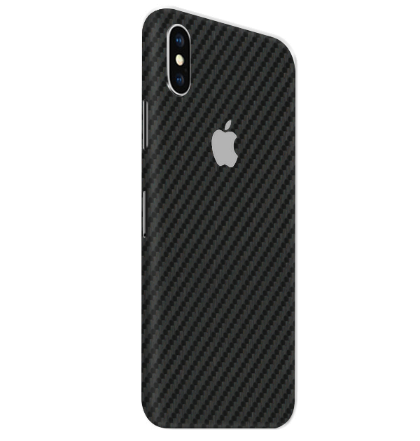 iPhone XS Max Skins & Wraps — Carbon Fiber Black