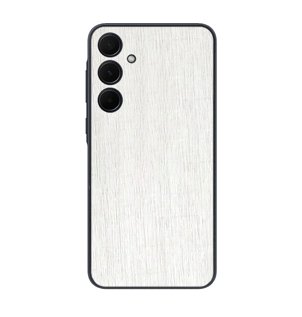 Samsung Galaxy A55 Skins & Wraps — White Linen