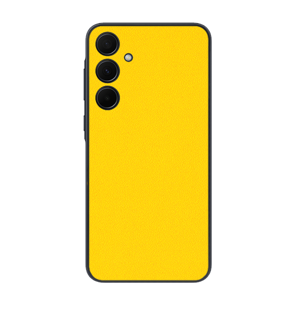 Samsung Galaxy M34 Skins & Wraps — Yellow Matte