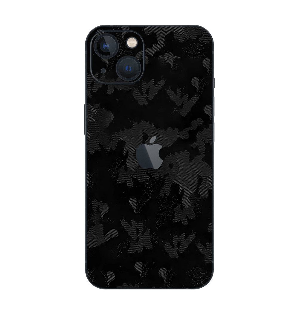 iPhone 13 Skins & Wraps — Black Shadow