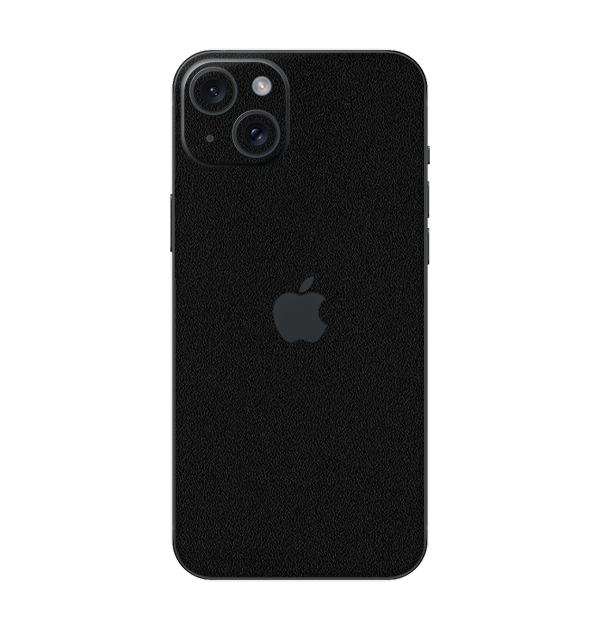 iPhone 15 Skins & Wraps — Black Matte