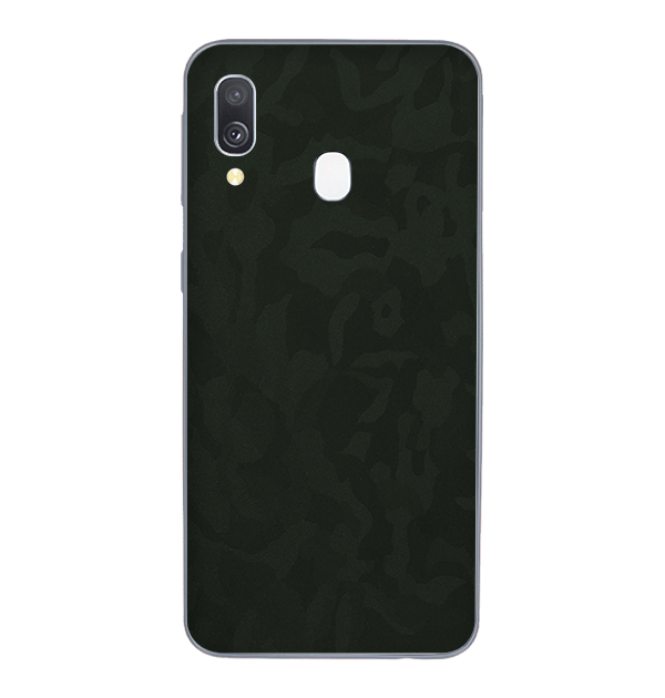 Samsung Galaxy A40 Skins & Wraps — Green Camo