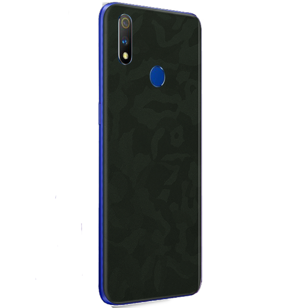 Realme 3 Pro Skins & Wraps — Green Camo