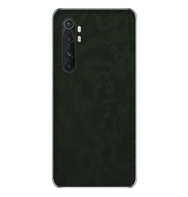 Mi Note 10 Lite Skins & Wraps — Green Camo