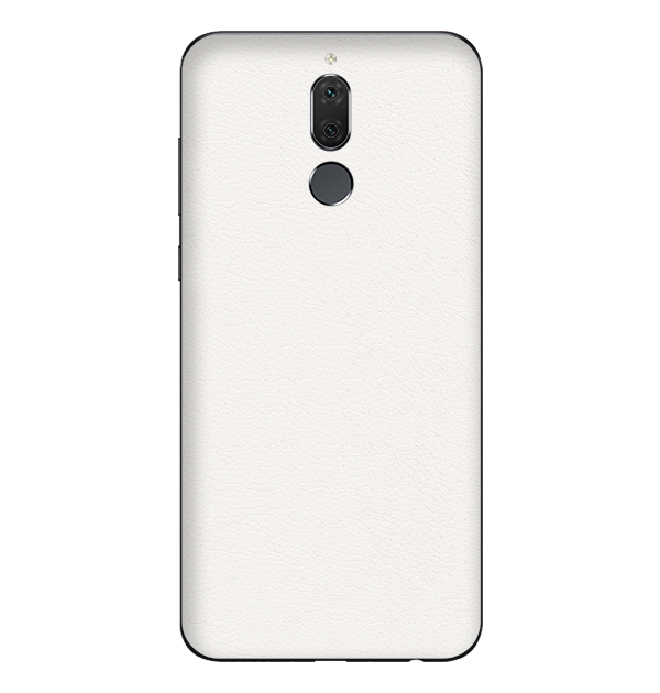 Huawei Nova 2i Skins & Wraps — White Leather