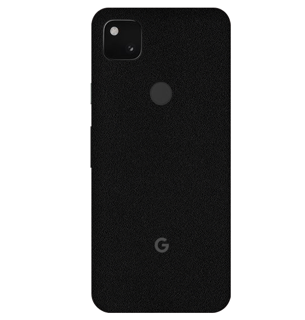 Google Pixel 4A Skins & Wraps — Black Matte