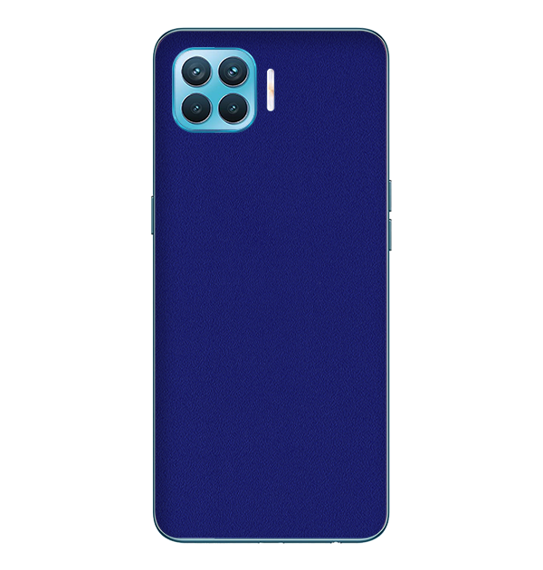 Oppo F17 Pro Skins & Wraps — Blue Matte