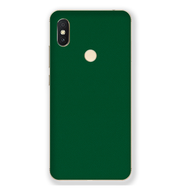 Redmi Y2 Skins & Wraps — Green Matte