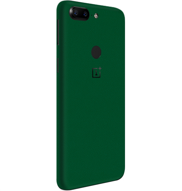 OnePlus 5T Skins & Wraps — Green Matte