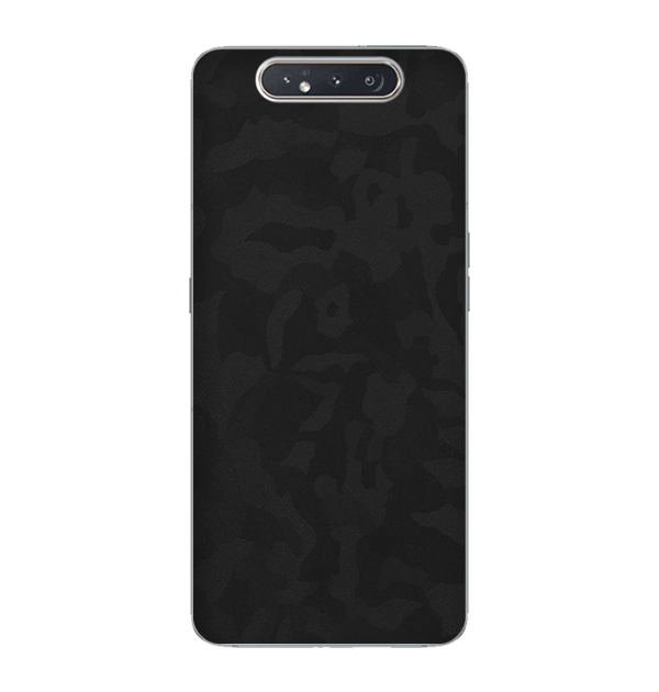 Samsung Galaxy A80 Skins & Wraps — Black Camo