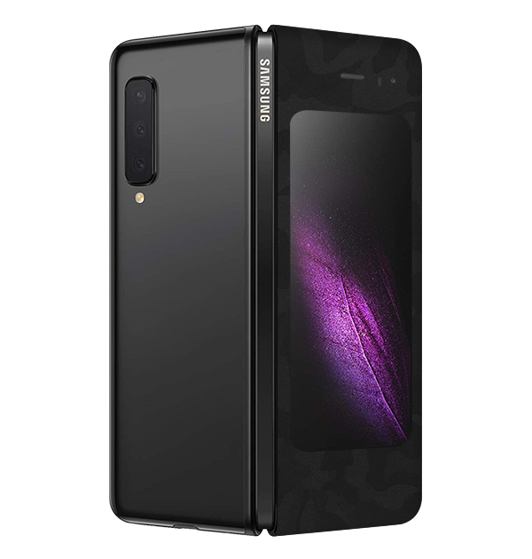 Samsung Galaxy Fold Skins & Wraps — Black Camo