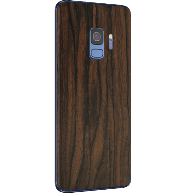 Samsung Galaxy S9 Skins & Wraps — Ebony Wood