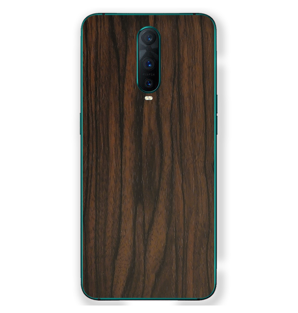 Oppo R17 Pro Skins & Wraps — Ebony Wood