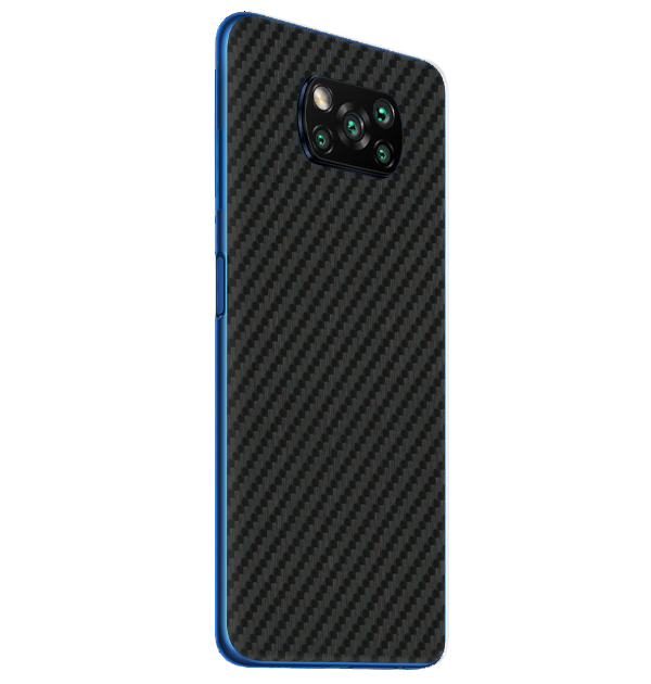 X3 Skins & Wraps — Carbon Fiber Black