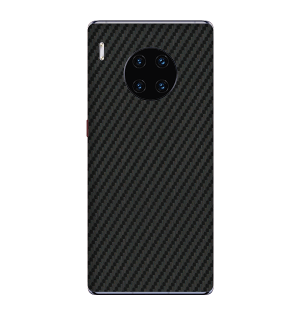 Huawei Mate 30 Pro Skins & Wraps — Carbon Fiber Black