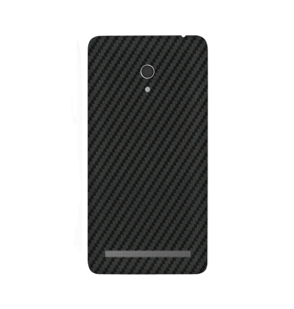 Asus ZenFone 6 Skins & Wraps — Carbon Fiber Black