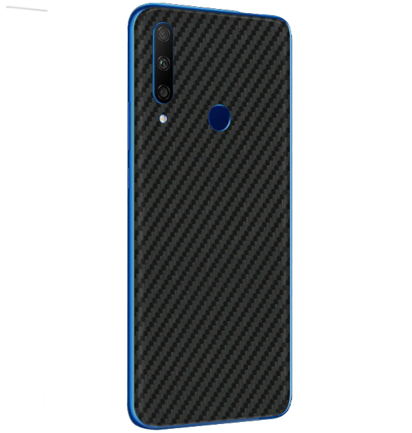 Honor 9X Skins & Wraps — Carbon Fiber Black
