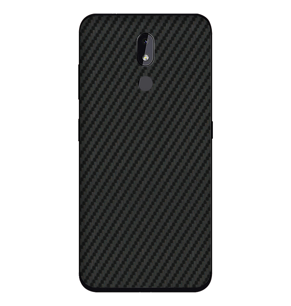 Nokia 3.2 Skins & Wraps — Carbon Fiber Black