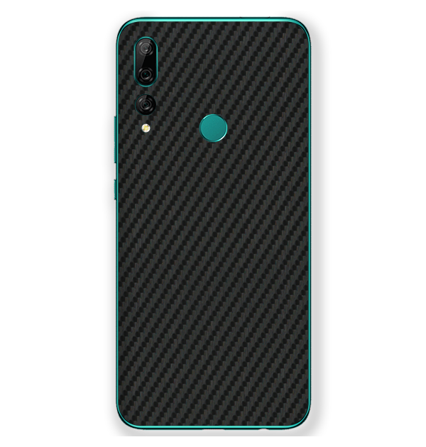 Huawei Y9 Prime Skins & Wraps — Carbon Fiber Black