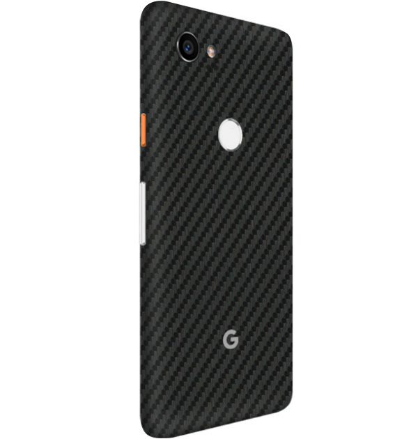 Google Pixel 2XL Skins & Wraps — Carbon Fiber Black