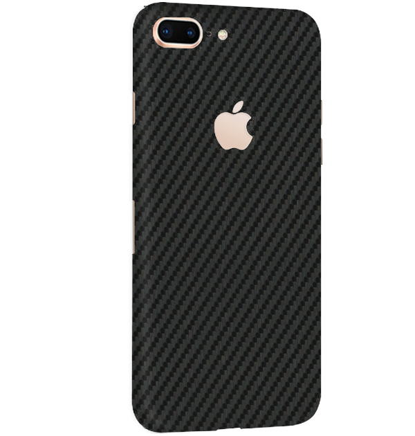 iPhone 7 Plus Skins & Wraps — Carbon Fiber Black