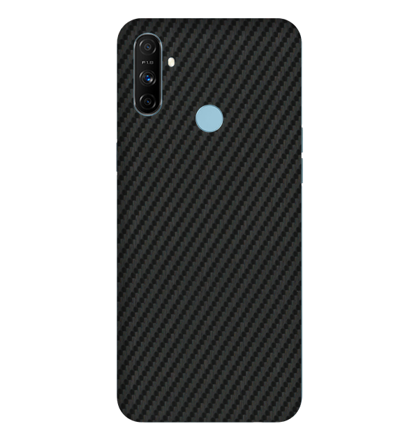 Realme Narzo 20 Pro Skins & Wraps — Carbon Fiber Black