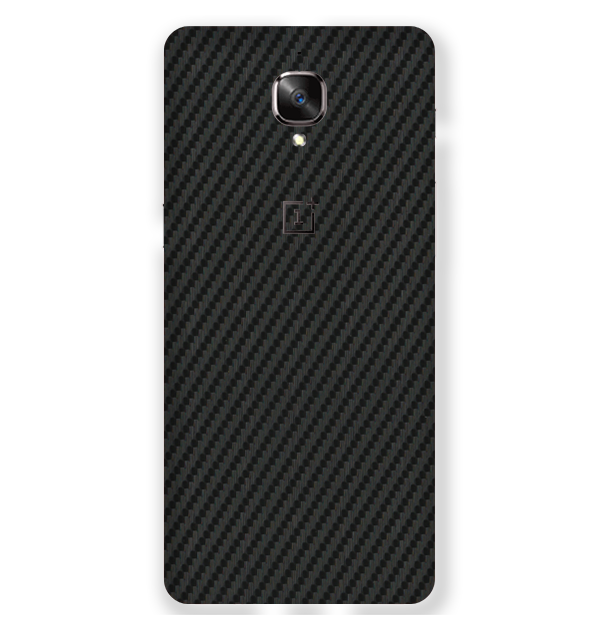 OnePlus 3T Skins & Wraps — Carbon Fiber Black