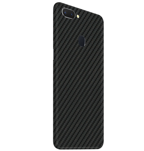 Realme 2 Skins & Wraps — Carbon Fiber Black