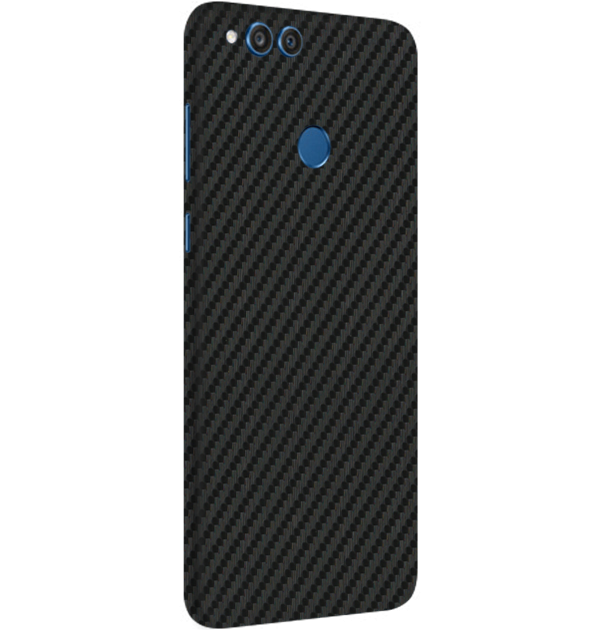 Honor 7X Skins & Wraps — Carbon Fiber Black