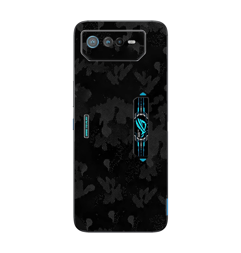 Asus Asus ROG Phone 6 Pro Skins & Wraps — Black Shadow