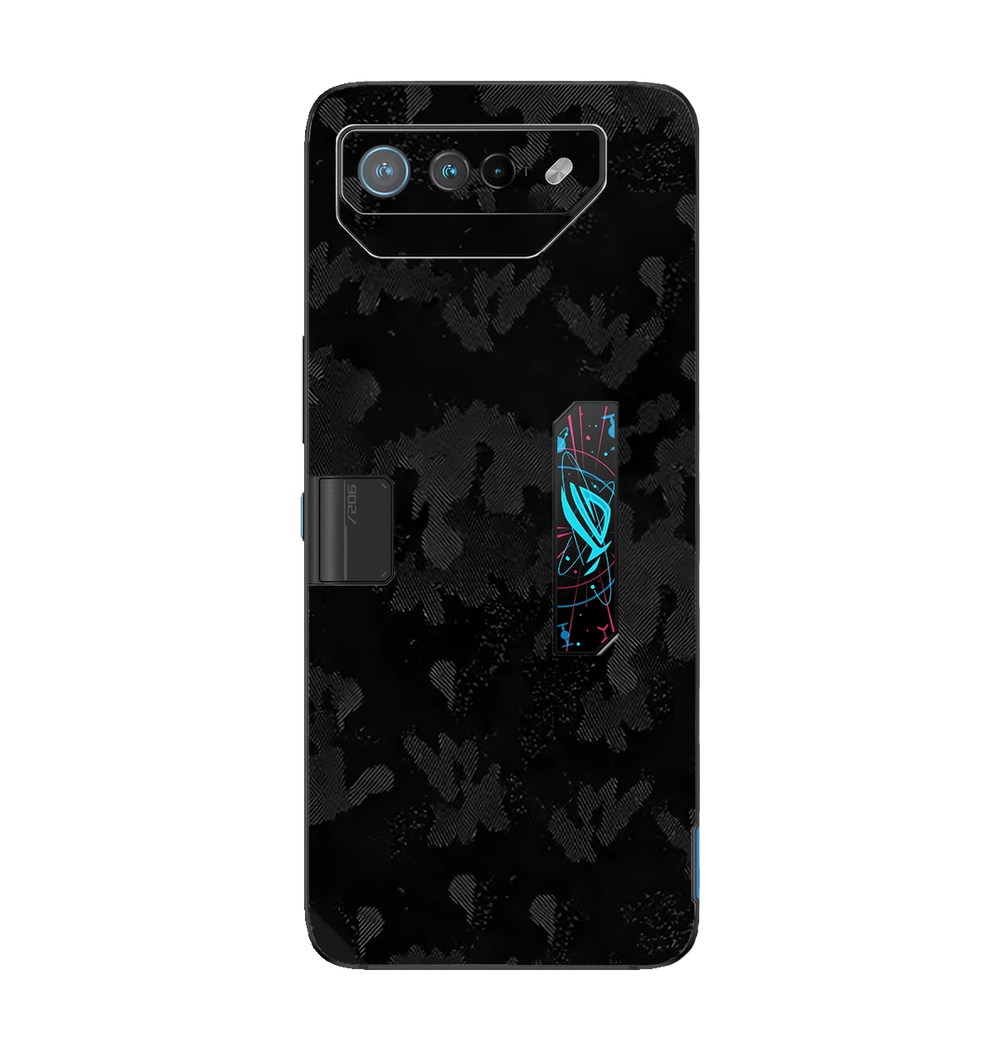 Asus Asus ROG Phone 7 Ultimate Skins & Wraps — Black Shadow