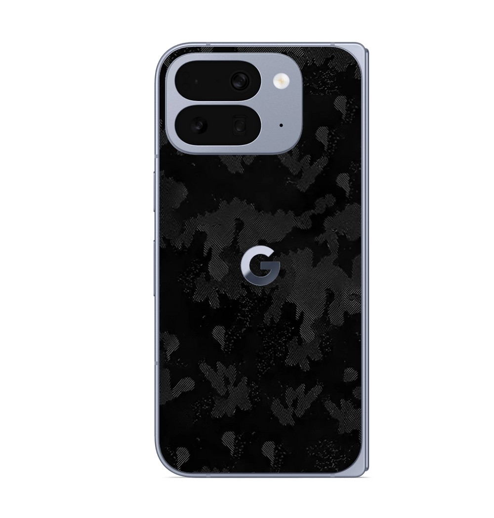 Google Pixel 10 Pro Fold Skins & Wraps — Black Shadow
