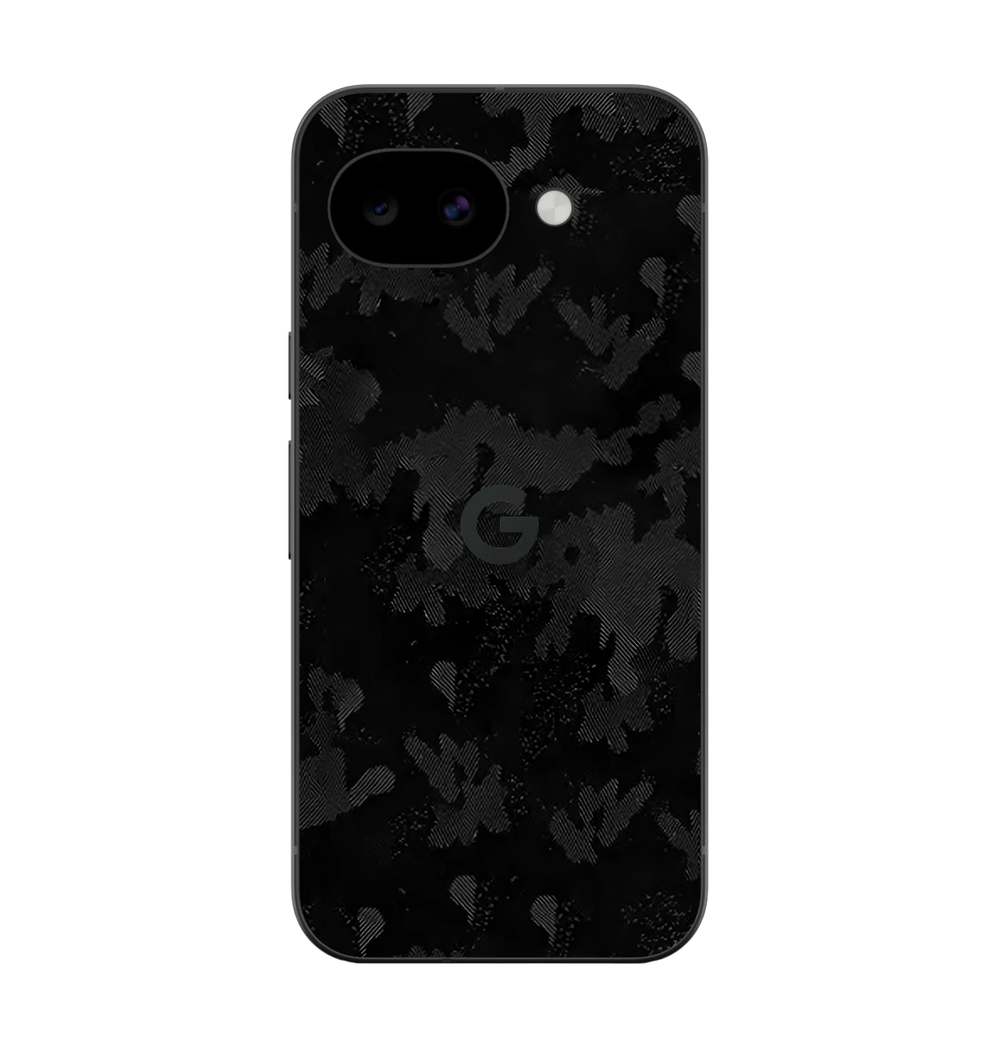 Google Pixel 10a Skins & Wraps — Black Shadow