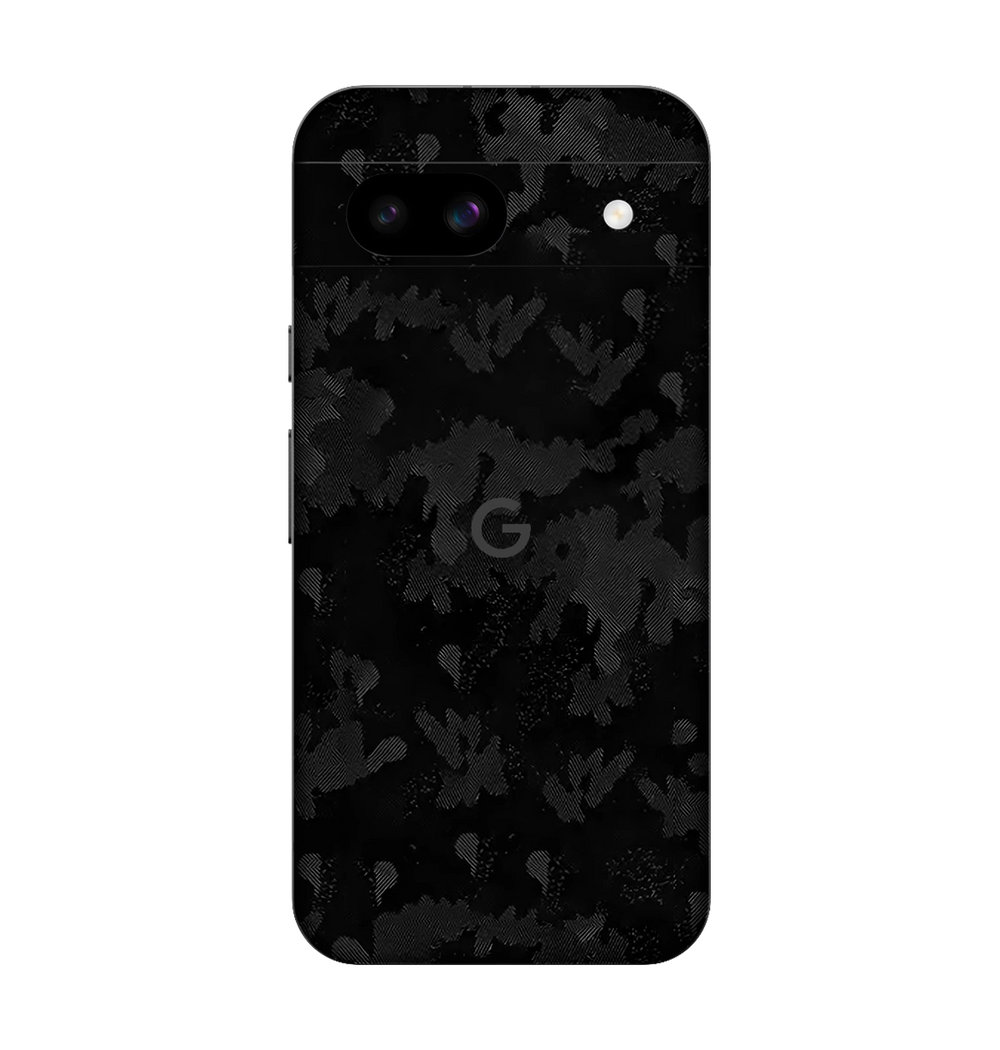 Google Pixel 8a Skins & Wraps — Black Shadow
