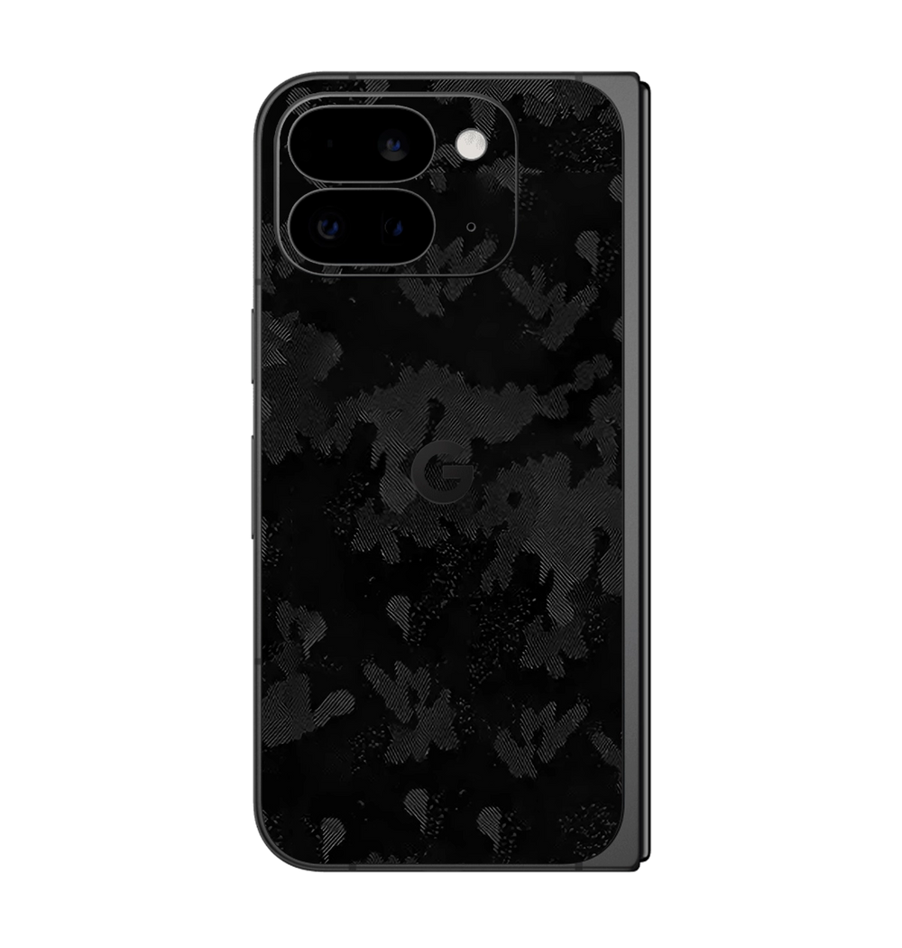 Google Pixel 9 Pro Fold Skins & Wraps — Black Shadow