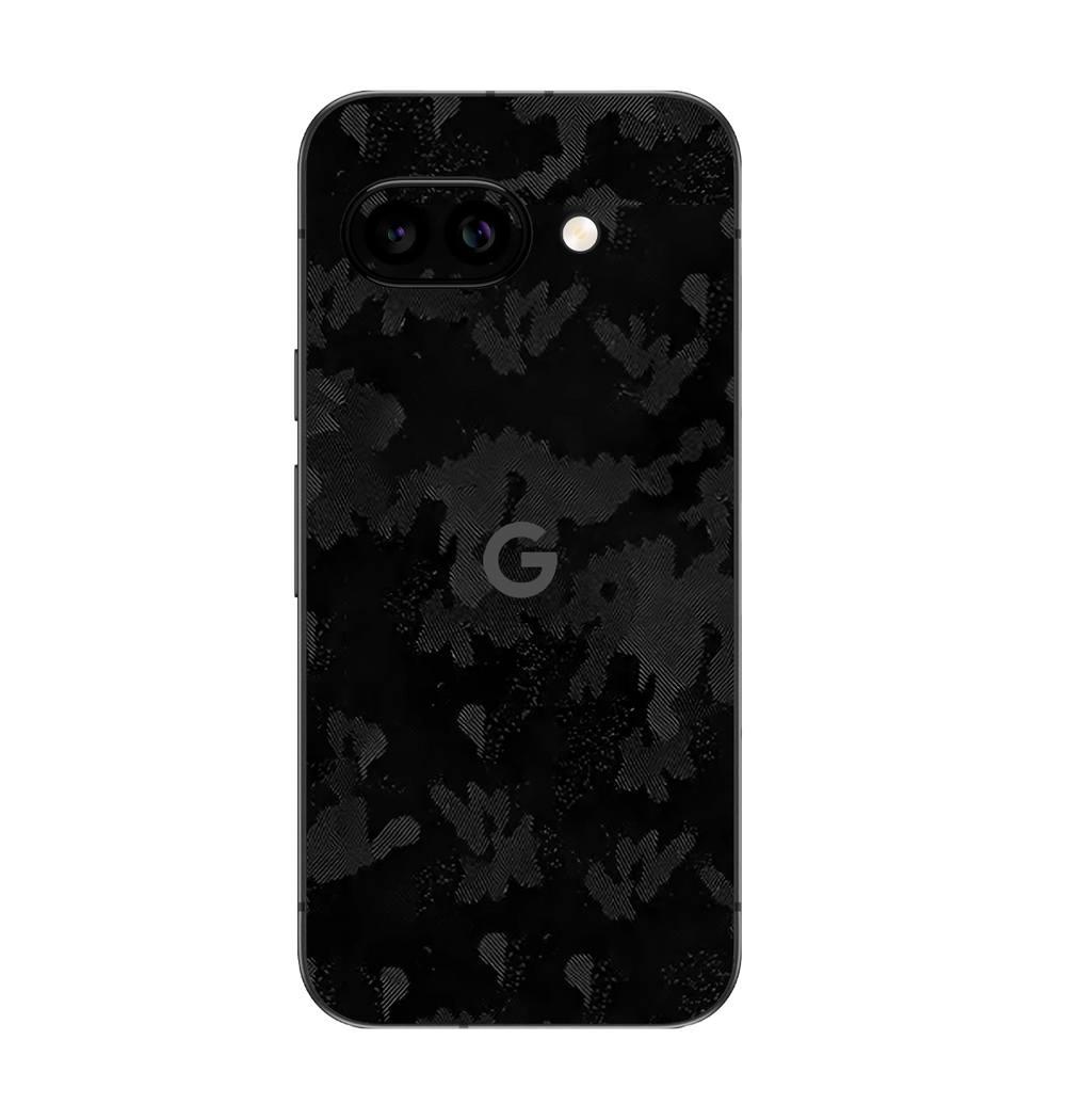 Google Pixel 9a Skins & Wraps — Black Shadow
